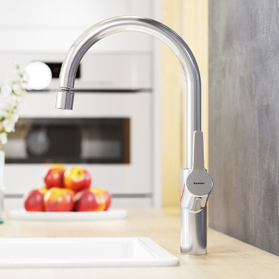 Кухонный смеситель Damixa Eclipse 310722000 хром