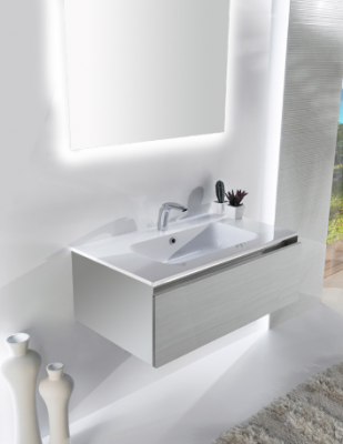 SanVit КУБЭ-1 тумба с раковиной 100 см