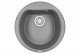 Кухонная мойка GRANULA (5101, алюминиум) кварц круглая d 50 см  (5101, АЛЮМИНИУМ)
