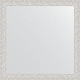 Зеркало настенное Evoform Definite 71х71 BY 3226 в багетной раме Чеканка белая 46 мм  (BY 3226)