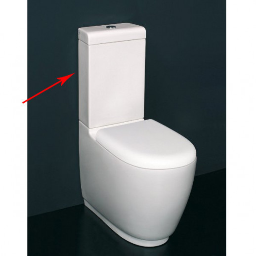 CERAMICA ALA TODAY 17CM бачок для унитаза, белый