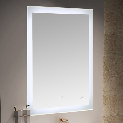 Зеркало в ванную с LED-подсветкой MELANA-6080 MLN-LED021 прямоугольное 800х600