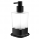 Дозатор для жидкого мыла настольный BN.KN K108151BK, черный/стекло SANARTEC 612910 дозатор жидкого мыла (серия 61)   (K108151BK)