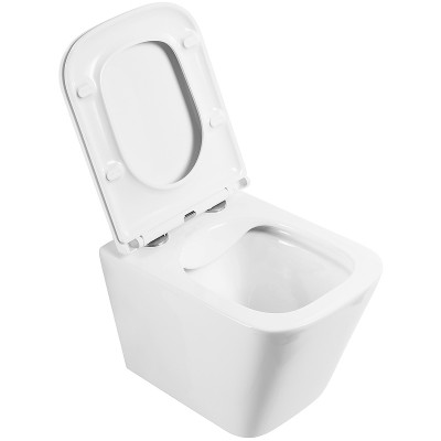 Унитаз BelBagno Ardente R BB520CHR/BB2322SC подвесной с сиденьем микролифт