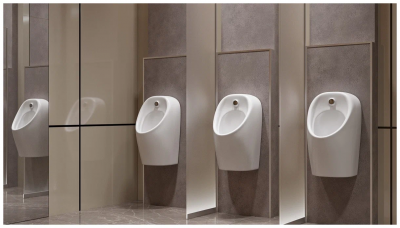 Kopfgescheit KR6028 автоматический писсуар настенный подвесной, белый