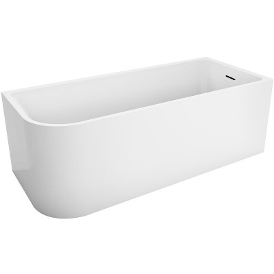 Ванна акриловая BelBagno 170x73 R BB712-1700-730-R без гидромассажа угловая