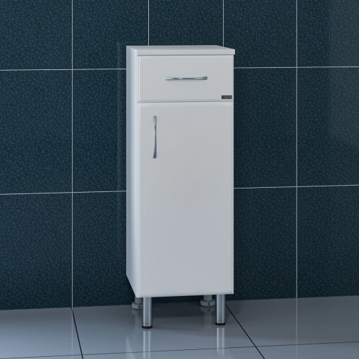 Тумба напольная СаНта "ТН-300" с 1 ящ., белая