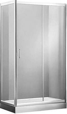 Душевой уголок Aquanet Alfa NAA1131 120x80, прозрачное стекло прямоугольная