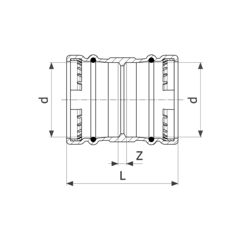 Viega Муфта Sanpress XL