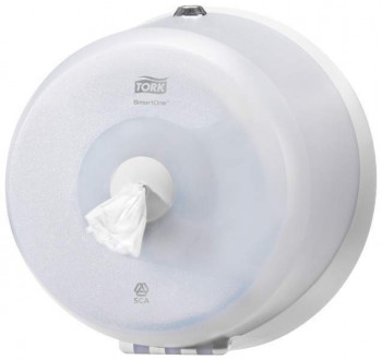 294023 Tork SmartOne диспенсер для туалетной бумаги в мини рулонах белый 472026