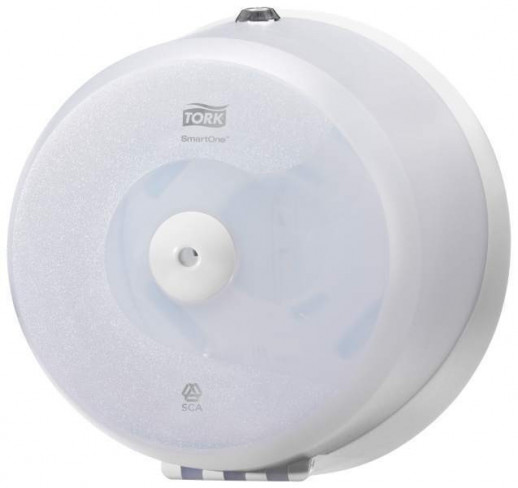 294023 Tork SmartOne диспенсер для туалетной бумаги в мини рулонах белый 472026