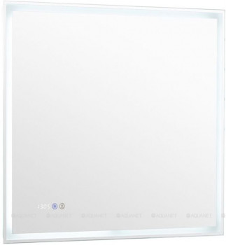 Зеркало в ванную Aquanet Оптима 80 белый матовый подвесное (00288965)