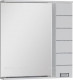 Зеркало-шкаф в ванную Aquanet Доминика 80 LED белый (00171081)  (00171081)
