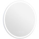 Зеркало настенное в ванную Aquanet Оптима 70 304175 с подсветкой с сенсорным вкл, часами и подогревом  (00304175)