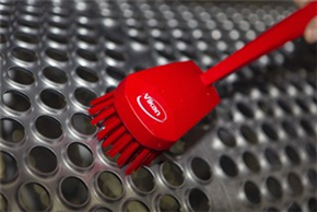 Щётка для мытья с длинной ручкой, 415 мм, жёсткий ворс (аналог 4185х)