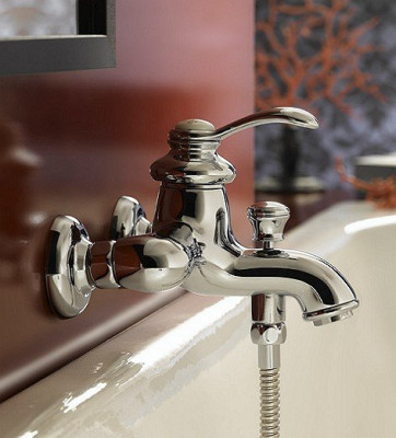 JACOB DELAFON Fairfax E71090-CP смеситель для ванны с душем, хром