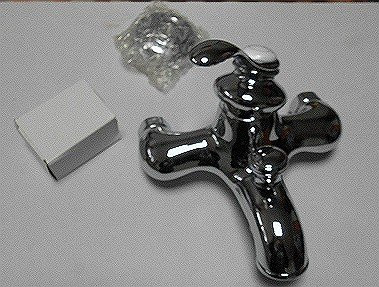 JACOB DELAFON Fairfax E71090-CP смеситель для ванны с душем, хром