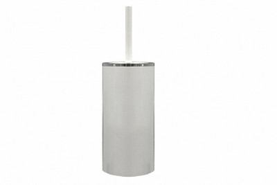 Ёрш для унитаза Primanova белый, LENOX, 10.5х33 см пластик M-E34-01