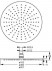 Ideal Standard IdealRain B9442AA верхний душ 200 мм, хром