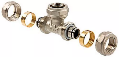 Тройник обжимной для М/П труб 32х20х32 VALTEC (VTm.331.N.322032)
