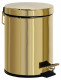 Cezares OLIMP-BSC-03/24 ведро для мусора с педалью 5 л, золото  (OLIMP-BSC-03/24)