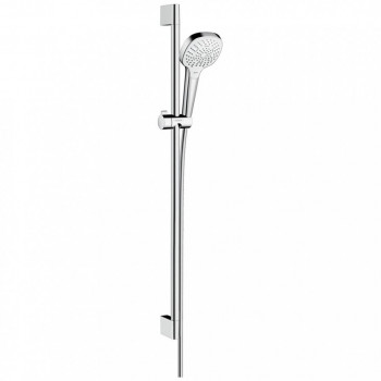 Hansgrohe Croma 110 Select E Multi 26590400 душевой гарнитур 90 см, хром/белый