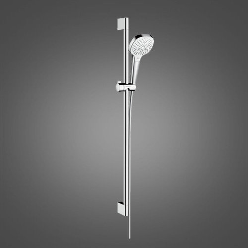 Hansgrohe Croma 110 Select E Multi 26590400 душевой гарнитур 90 см, хром/белый