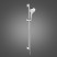 Hansgrohe Croma 110 Select E Multi 26590400 душевой гарнитур 90 см, хром/белый