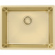 Мойка для кухни Alveus Kombino 50 Monarch Gold SAT-90 540x440x195 U 1120361 золото прямоугольная нержавеющая сталь  (1120361)