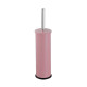 Efor Metal Ёршик для унитаза WC напольный с металлическим цилиндром, розовый Розовый (831P)