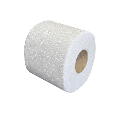 Бумага туалетная 2-слойная бытовая белая ТОП (48х23м.) MERIDA TB1402