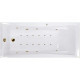 Ванна акриловая Excellent Palace 180x80 WAEX.PAL18.RELAX.BR с гидромассажем прямоугольная