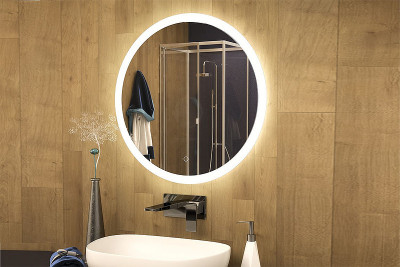 Зеркало для ванной Orange Sun 70 OS-70ZE с подсветкой с сенсорным выключателем