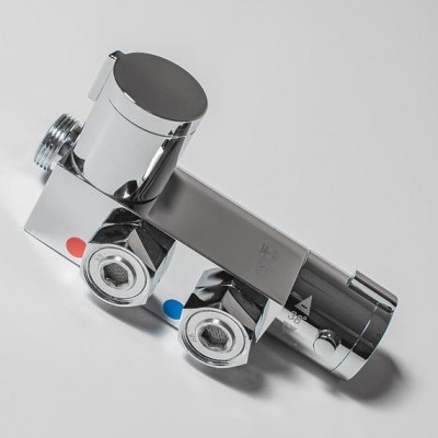 Kopfgescheit KR532 34D автоматический смеситель с терморегулировкой для подготовки теплой воды HD, хром