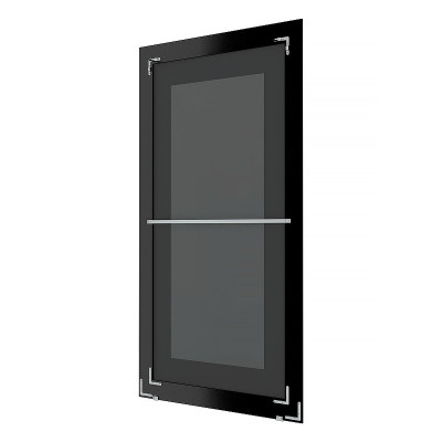 Зеркало напольное Evoform Definite Floor 201х81 BY 6010 в багетной раме Бронзовая лава 90 мм