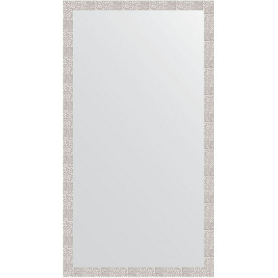 Зеркало напольное Evoform Definite Floor 197х108 BY 6017 в багетной раме Соты алюминий 70 мм