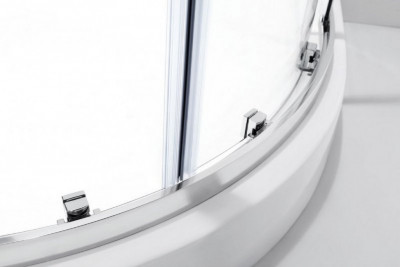 Душевой уголок Cezares Molveno MOLVENO-R-1-90-C-Cr-IV, 90 х 90 см, стекло прозрачное, цвет профиля хром