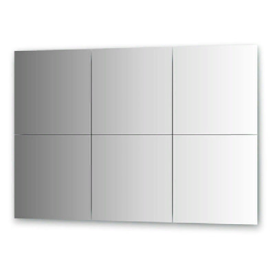 Зеркальная плитка Evoform Refractive 40х40 с фацетом 15 мм BY 1533