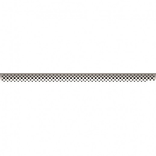 Желоб BERGES водосток C1 Brise 500, матовый хром, S-сифон D50 H60 боковой