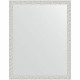 Зеркало настенное Evoform Definite 91х71 BY 3258 в багетной раме Чеканка белая 46 мм  (BY 3258)