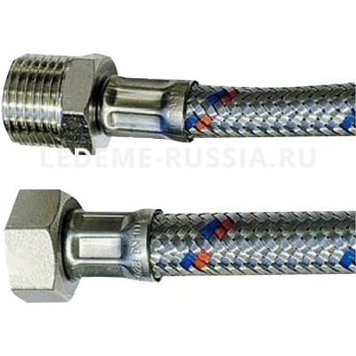 Гибкая подводка Г-Ш Ledeme L92-8 F1/2-M1/2