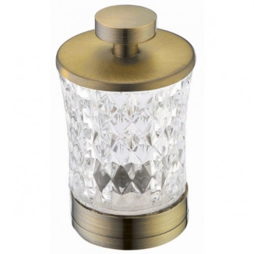 Стакан для ватных дисков Boheme 10214 бронза