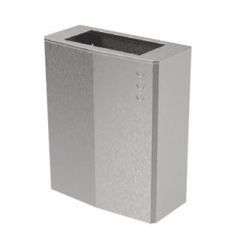 Контейнер для мусора антивандальный Nofer 14078.EVO.S настенный сатин 23 л матовый