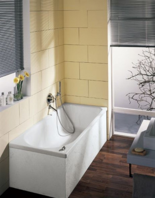 Ванна Bette Ocean 8865, белая, 170см х 80см х 45см перелив спереди