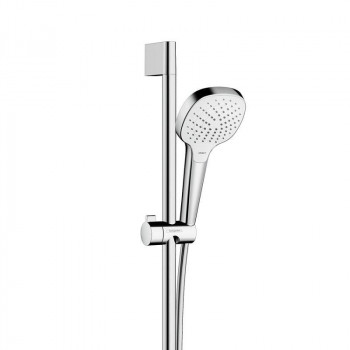 Hansgrohe Croma 110 Select E Vario 26592400 душевой гарнитур 90 см, хром/белый