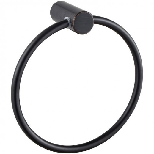 Кольцо для полотенец Haiba HB8404-7 (нерж сталь) черный