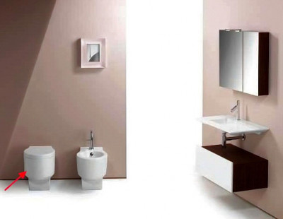 JACOB DELAFON Formilia E4772-00 унитаз приставной с крышкой-сидeниeм, белый