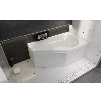 RIHO YUKON LEFT BA35 ванна без гидромассажа, 160 см х 90 см