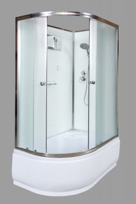 Душевая кабина Deto D 120  R/L без крыши 120x80 см