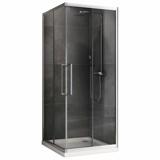 Душевой уголок ABBER Schwarzer Diamant AG02090H, 90х90 см